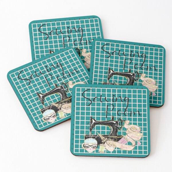 Item preview, sewing cutting mat, rotary cutting mat art for your sewing room designed and sold by sarahedgecumbe.