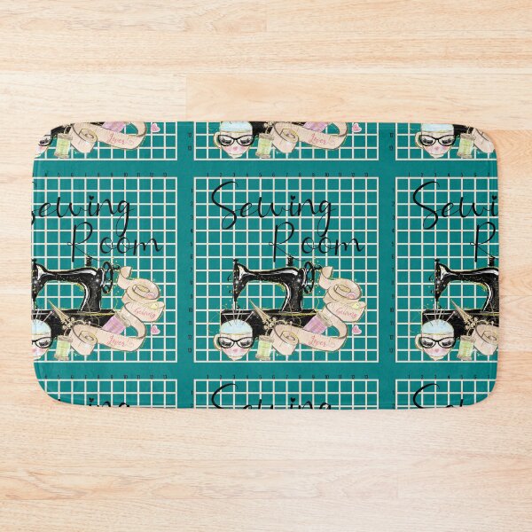 Item preview, sewing cutting mat, rotary cutting mat art for your sewing room designed and sold by Dance Vibes: Blingit Studios.
