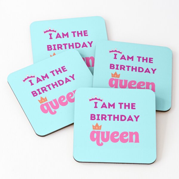 Item preview,  I Am The Birthday Queen designed and sold by BhavyaBathla.