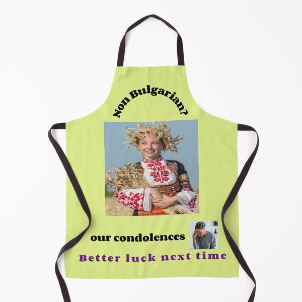 Item preview,  "Condolences to non Bulgarians"  (black text) designed and sold by skoumpourdides.