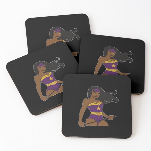 Item preview, Afro Superhero Woman, Black Pride, African  designed and sold by Logiamerch.