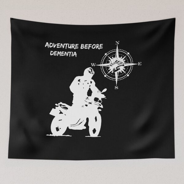 Item preview, Adventure Before Dementia 700 GS Motorcycle Funny Mountain designed and sold by Vrabis.