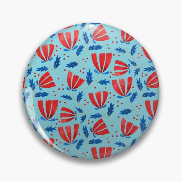 Item preview, Thistles | Red designed and sold by RebeccaFlaherty.