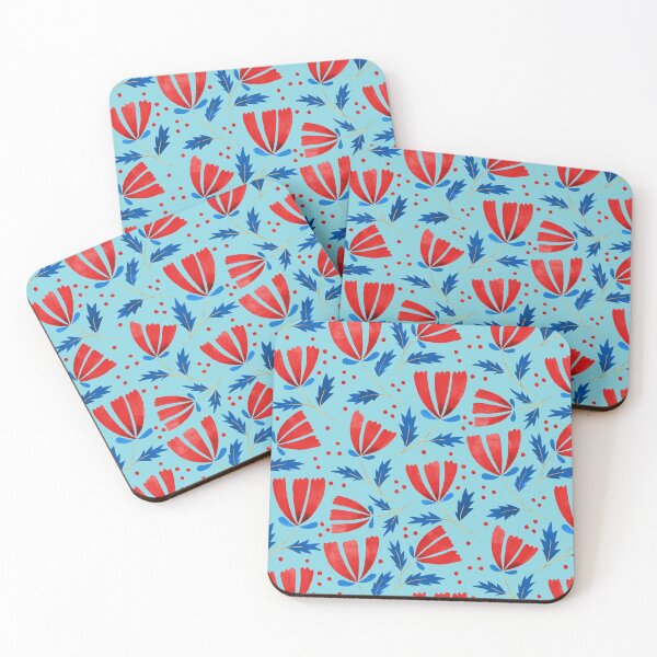Item preview, Thistles | Red designed and sold by RebeccaFlaherty.