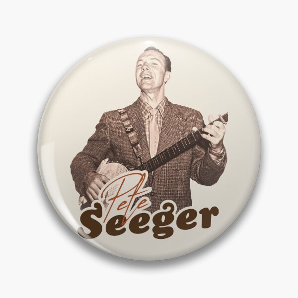 Item preview, Pete Seeger ))(( Retro Folk Icon designed and sold by acquiesce13.