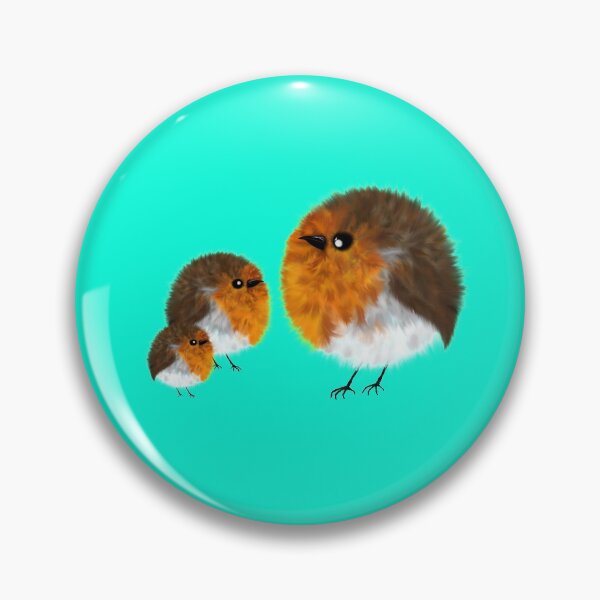 Item preview, Fluffball Robin Trio designed and sold by GBUnique2018.