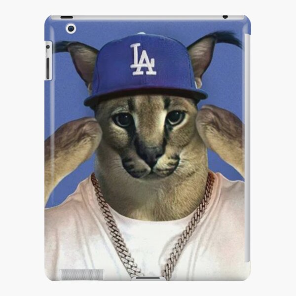 Drunk Floppa Meme Caracal Cat | iPad Case & Skin