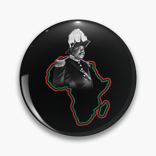 Artikelvorschau, Panafrikanist Marcus Garvey Mutterland Afrika Karte entworfen und verkauft von RastaMerch.