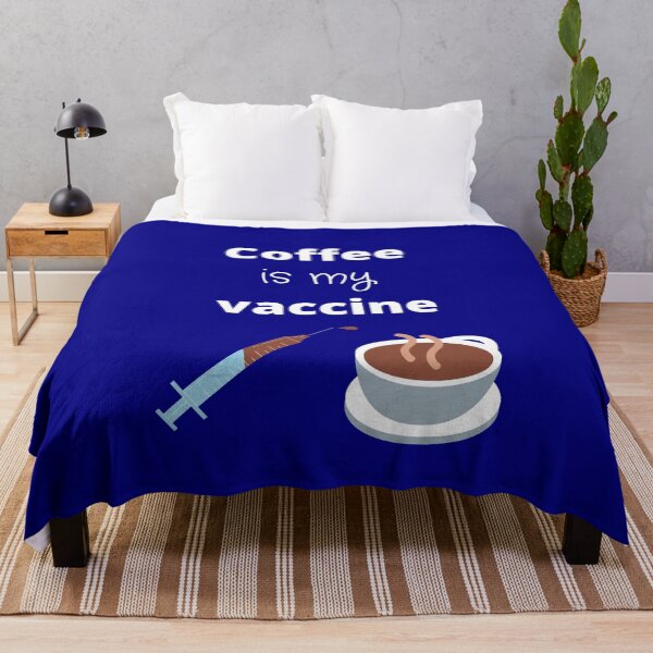 Item preview, Coffee is my vaccine designed and sold by Qandy.