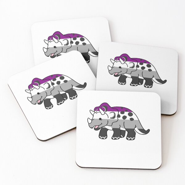 Item preview, Asexual Triceratops Asexual Pride designed and sold by queerappear.