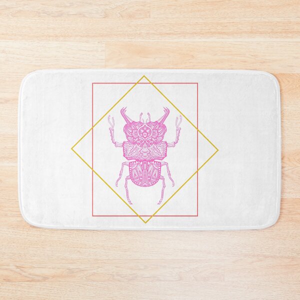 Item preview, Vintage Pink Beetle Design designed and sold by Red-ElYoubi.