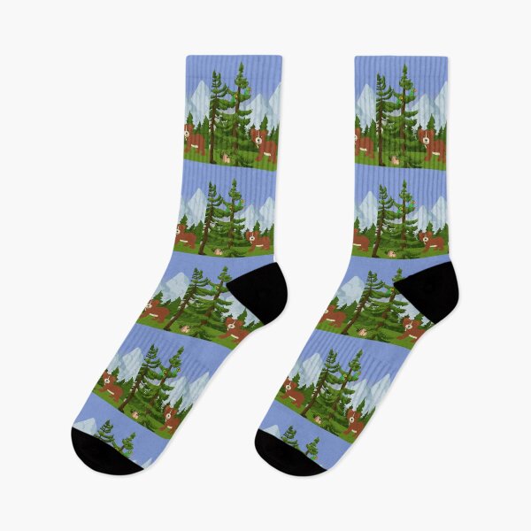 Item preview, Little bear and Forest Friends  designed and sold by kawrdesigns.