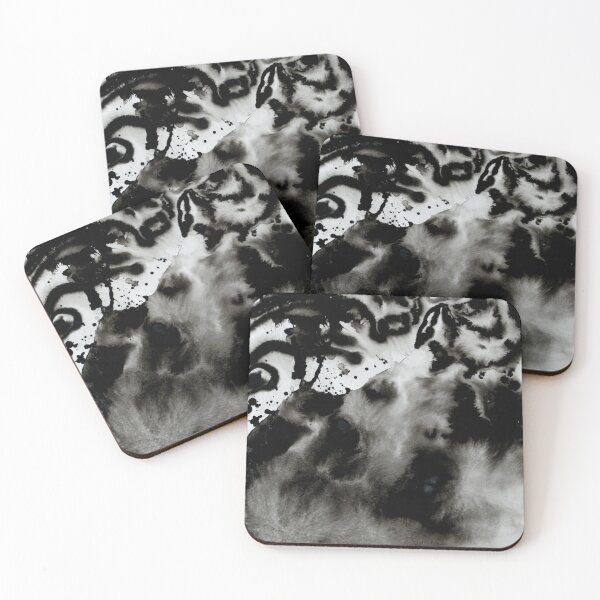 Item preview, Watercolor abstraction "Tiger texture" designed and sold by AlissNikolina.