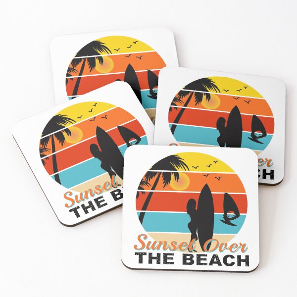 Item preview, Sunset over the beach designed and sold by AnveeBubbles.