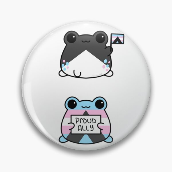 Item preview, Cis Ally Pride Frogs designed and sold by CorieCake.