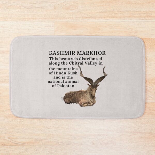 Item preview, Save the Markhor! designed and sold by DastaanArt.