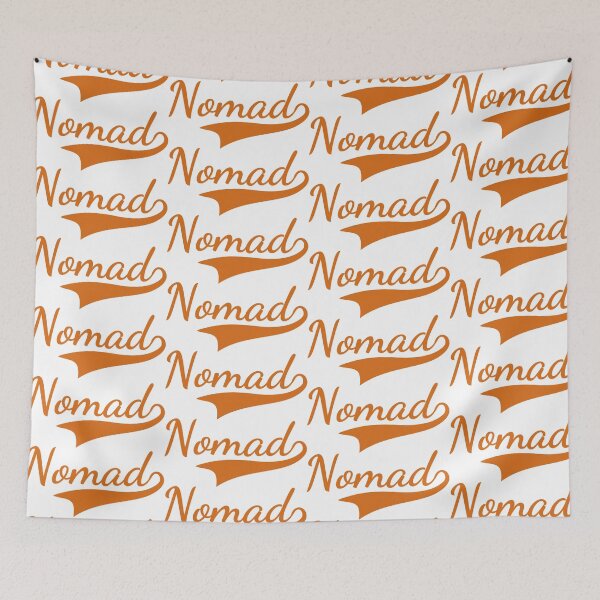 Item preview, Classic Retro Orange Nomad swish tail design designed and sold by Deegital18.