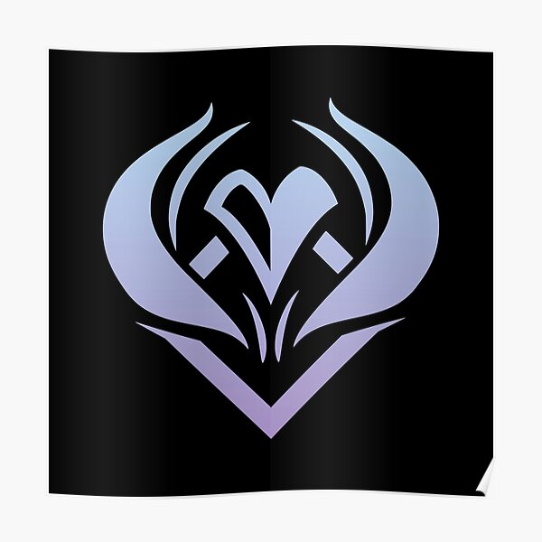 Ahri League Of Legends Kda Icon Posters | Redbubble