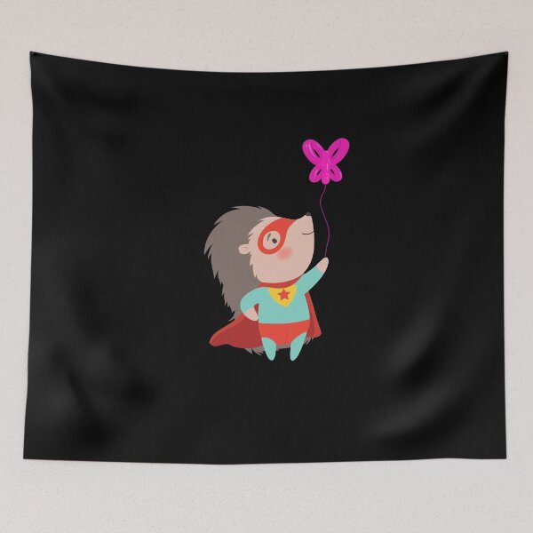 Item preview, superhero hedgehog   designed and sold by kawrdesigns.