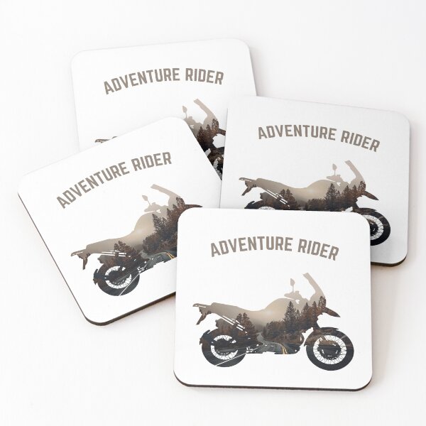 Item preview, Adventure Motorcycle Biker Off Road Rider Mountain Forest Travel designed and sold by Vrabis.