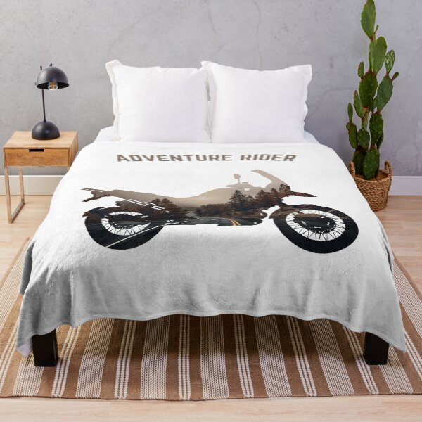 Item preview, Adventure Motorcycle Biker Off Road Rider Mountain Forest Travel designed and sold by Vrabis.