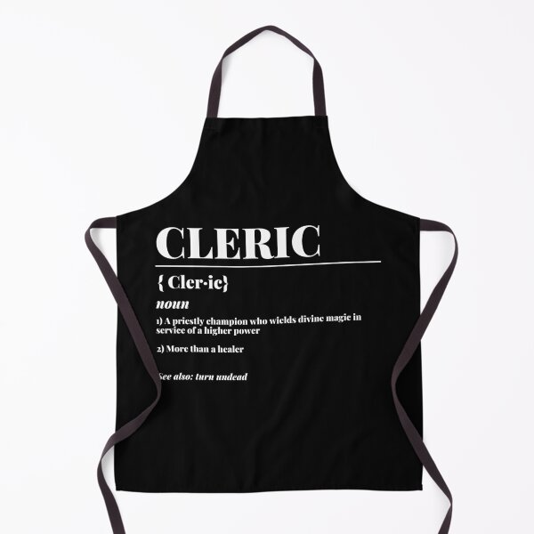 Item preview, DnD Cleric Definition Class designed and sold by ToplineDesigns.