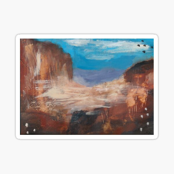 Sunrise in Wadi Rum Sticker
