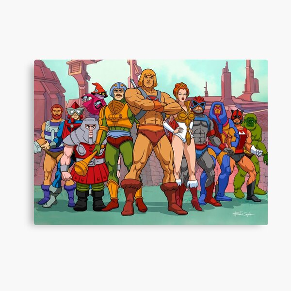 Item preview, Heroic Warriors Filmation style designed and sold by santalux.