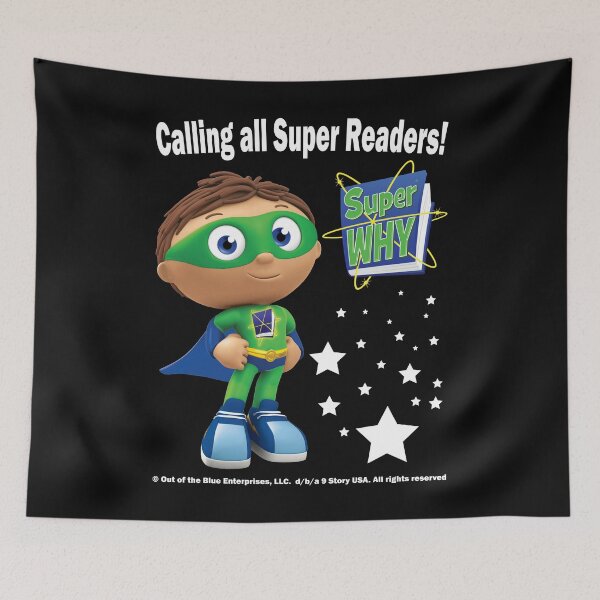 Item preview, Calling all Super Readers! Super Why designed and sold by vineeth.