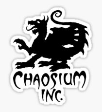 Chaosium Inc. Logo (Black) Official Merchandise Sticker