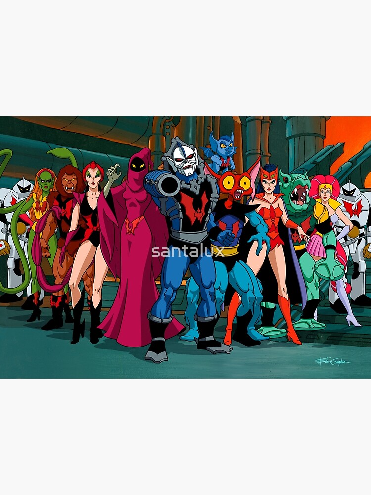 The Evil Horde Filmation Style Premium Matte Vertical Poster sold by ...