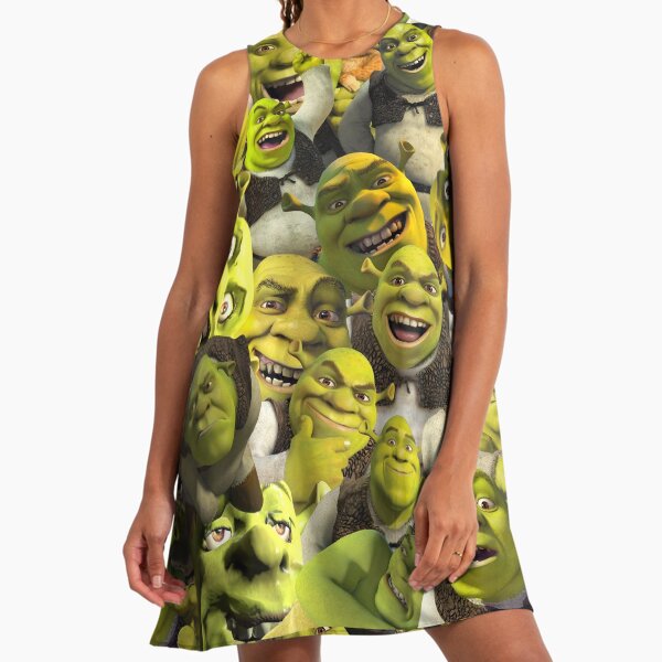 Shrek Green Dresses for Sale | Redbubble Shrek Green Dresses for Sale | Redbubble