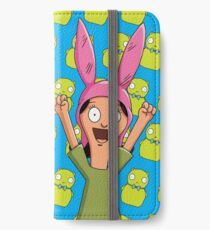 Louise Belcher Light Pattern Blue iPhone Wallet/Case/Skin