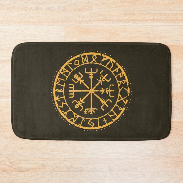 Aperçu de l'œuvre Vegvisir - Rune Viking - Symbole historique créée et vendue par zachholmbergart.