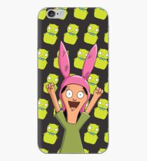Louise Belcher Light Pattern Black iPhone Case