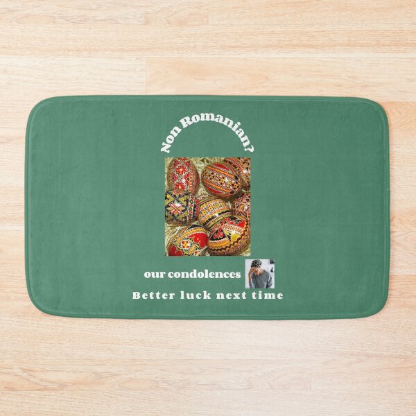 Item preview, "Condolences to non Romanians"  (white text) designed and sold by skoumpourdides.