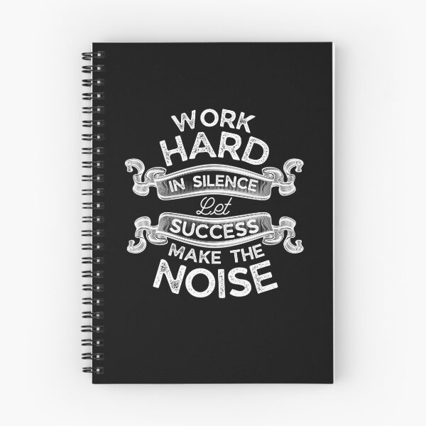 Item preview, Work Hard In Silence designed and sold by Joy Poddar.