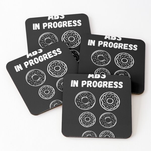 Item preview, funny donut Abs in Progress designed and sold by andy-mt.
