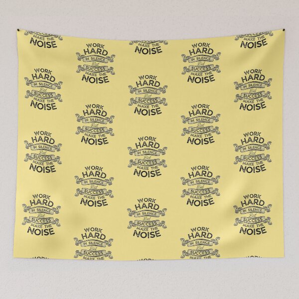 Item preview, Work Hard In Silence designed and sold by Joy Poddar.