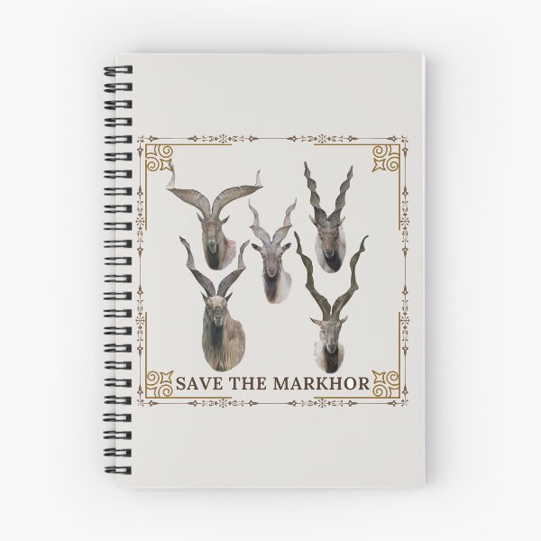 Item preview, Save the Markhor! designed and sold by DastaanArt.