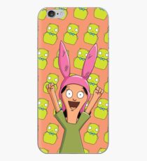 Louise Belcher Light Pattern Orange iPhone Case