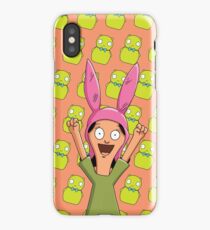Louise Belcher Light Pattern Orange iPhone Case/Skin