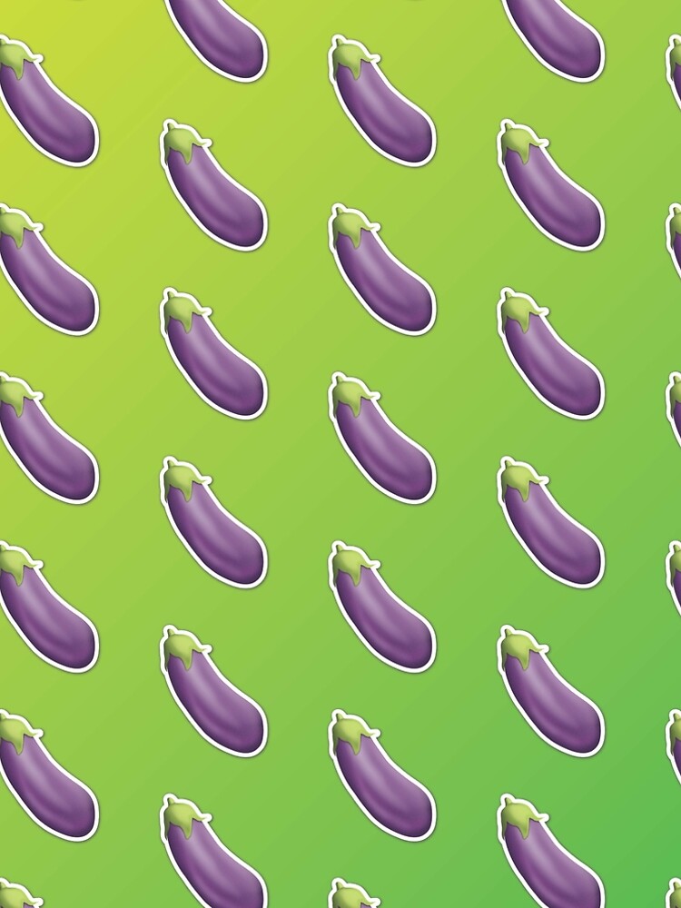 Eggplant Emoji Pattern Green " A-Line Dress for Sale by llier4 | Redbubble