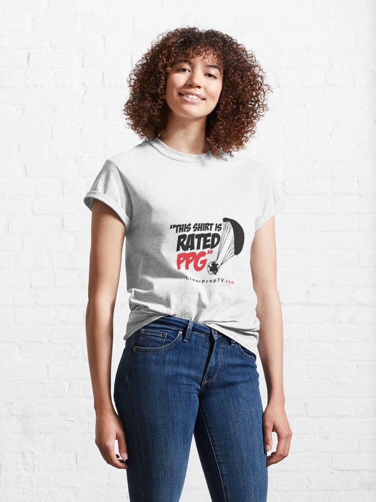 Alternate view of Paramotor - This shirt is rated PPG Classic T-Shirt