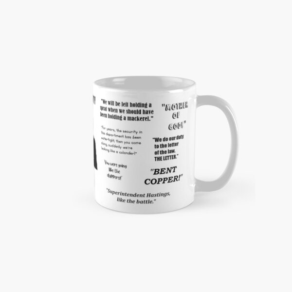 Line of Duty - Ted's Mug - Superintendent Ted Hastings Classic Mug