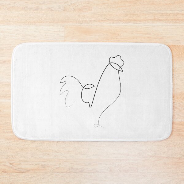 Item preview, Rooster | One Line Artist | Minimal Art | One Line Art | Minimalist designed and sold by One-Line-Artist.