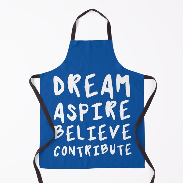 Item preview, Dream, Aspire, Believe, Contribute | Life | Quotes | Royal Blue designed and sold by Wintre2.