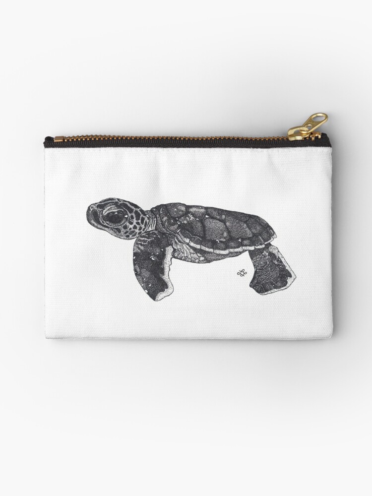 Baby Sea Turtles Zipper Pouch Pack