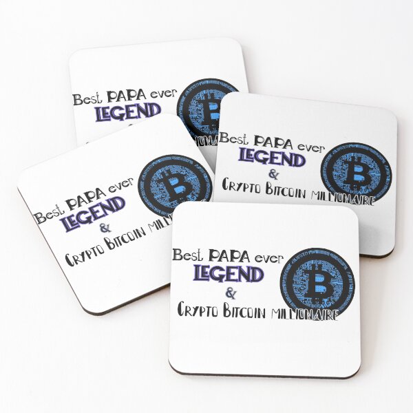 Item preview, papa Crypto bitcoin best father dad love gift  designed and sold by SportsHockey.