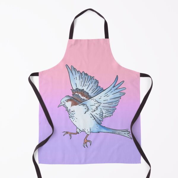 Item preview, Blue Jay Flying in the Sky Drawing designed and sold by AvalonUnmuzzled.